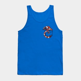 Pocket Cute Mexican Milk Snake Tank Top